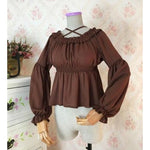 Vintage Women's Blouse - Lavinia Fontana - Vignette | Steampunk Store