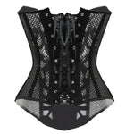 Lace Corset - Steampunk Overbust - Vignette | Steampunk Store