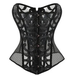 Lace Corset - Steampunk Overbust - Vignette | Steampunk Store
