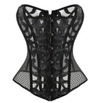 Lace Corset - Steampunk Overbust - Vignette | Steampunk Store
