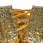 Gold Bustier Corset - Gold Leaves: Enhance your Steampunk style - Vignette | Steampunk Store