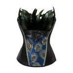 Royal Peacock Corset - Vignette | Steampunk Store