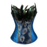 Royal Peacock Corset - Vignette | Steampunk Store