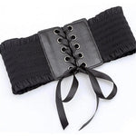 Corset Serre Taille Noir - Vignette | Steampunk Store