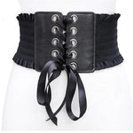 Corset Serre Taille Noir - Vignette | Steampunk Store