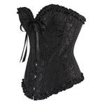 Plus Size Steampunk Corset - Overbust Curves - Vignette | Steampunk Store