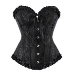 Plus Size Steampunk Corset - Overbust Curves - Vignette | Steampunk Store