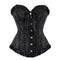 Corset Steampunk Grande Taille Noir | Steampunk Store