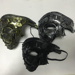 Masque Fantome de l' Opéra - Steampunk Style - Vignette | Steampunk Store