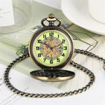 Mechanical Pocket Watch - Da Vinci - Vignette | Steampunk Store