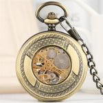 Mechanical Pocket Watch - Da Vinci - Vignette | Steampunk Store