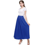 High Waisted Long Skirt - Bohemian Chiffon - Vignette | Steampunk Store