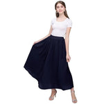 High Waisted Long Skirt - Bohemian Chiffon - Vignette | Steampunk Store