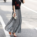 Golden Pleated Skirt - Golden Lady - Vignette | Steampunk Store