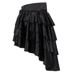 Asymmetrical Brown Steampunk Skirt - Westpunk - Vignette | Steampunk Store