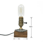 Lampe de Bureau Steampunk diemensions | Steampunk Store
