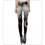 Women's Gray Leggings - Steampunk Angel - Vignette | Steampunk Store