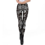 Steampunk Leggings Silver Ones - Vignette | Steampunk Store