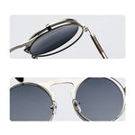 Lunettes de Soleil Verre Rabattable - Rétro Style - Vignette | Steampunk Store