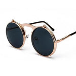 Lunettes de Soleil Verre Rabattable - Rétro Style - Vignette | Steampunk Store