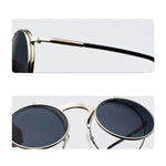 Lunettes de Soleil Verre Rabattable - Rétro Style - Vignette | Steampunk Store