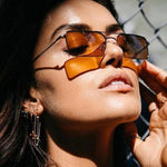 Rectangular Sunglasses - Vintage Style - Vignette | Steampunk Store