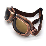 Vintage Copper Steampunk Goggles - Vignette | Steampunk Store