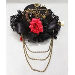 Steampunk Hat - Mini Fascinator - Vignette | Steampunk Store