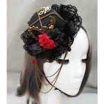 Steampunk Hat - Mini Fascinator - Vignette | Steampunk Store