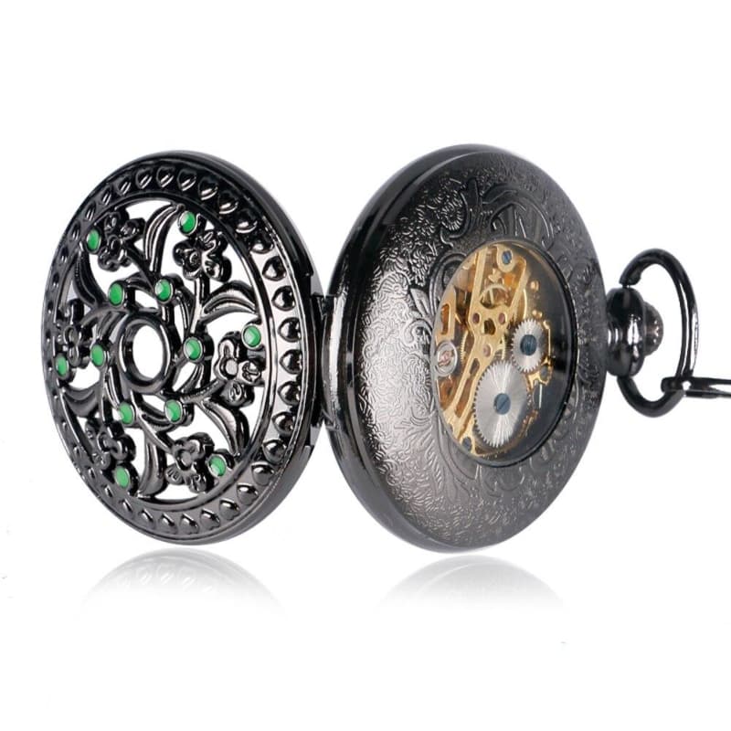 Montre à Gousset Homme Mécanique ouverte vue arrière