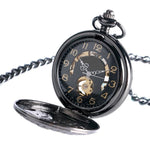 Montre Gousset Homme Mécanique - Fleurs d' Ombre - Vignette | Steampunk Store