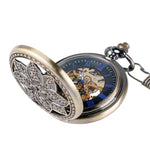 Lotus Pocket Watch - Vintage Flower - Vignette | Steampunk Store
