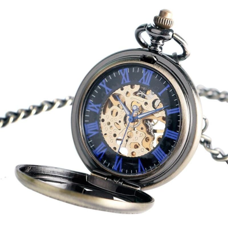 Lotus Pocket Watch Vintage Flower Steampunk Store