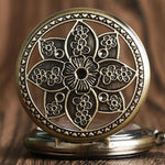 Lotus Pocket Watch - Vintage Flower - Vignette | Steampunk Store