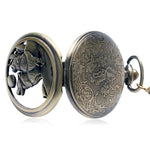 Wolf Pocket Watch - Vignette | Steampunk Store