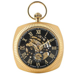 Montre Gousset Plaqué Or - Carré Français - Vignette | Steampunk Store