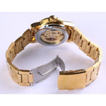 Montre Squelette Dorée - Vignette | Steampunk Store