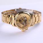 Montre Squelette Dorée - Vignette | Steampunk Store