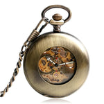 Men's Copper Pocket Watch - Dorian Gray - Vignette | Steampunk Store