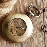 Men's Copper Pocket Watch - Dorian Gray - Vignette | Steampunk Store