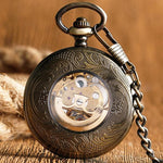 Men's Copper Pocket Watch - Dorian Gray - Vignette | Steampunk Store