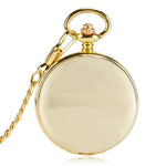 Women's Pocket Watch - Golden Lady - Vignette | Steampunk Store