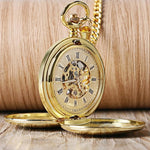 Women's Pocket Watch - Golden Lady - Vignette | Steampunk Store