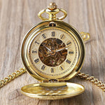 Women's Pocket Watch - Golden Lady - Vignette | Steampunk Store