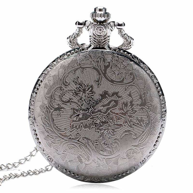 Montre gousset Locomotive - Steampunk Store de dos