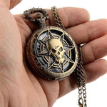 Pocket Watch - Pirate Skull - Vignette | Steampunk Store