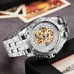 Men's Automatic Skeleton Watch - Stalin - Vignette | Steampunk Store