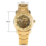 Skeleton Men's Watch - Golden Boy - Vignette | Steampunk Store
