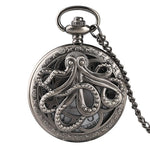 Kraken Steampunk Pocket Watch - Vignette | Steampunk Store