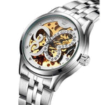 Women's Stainless Steel Skeleton Watch - Butterfly - Vignette | Steampunk Store